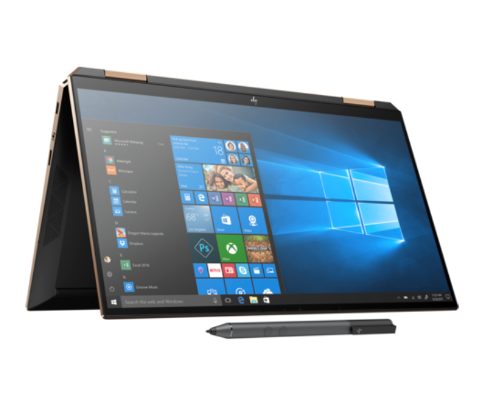 HP Spectre x360-13-AW0000NE 8PN17EA 13.3 Inch Intel Core i7-1065G7 16 GB RAM 512 GB SSD Intel Iris Plus Graphics Windows 10 - Nightfall Black - Zoom Image 6