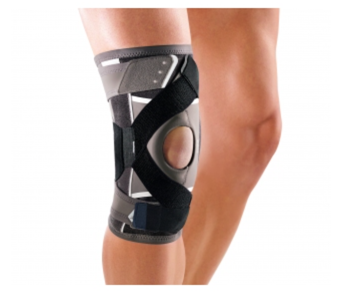 Lohmann and Rauscher 2177022400 Size 2 Ligaction City Comfort Knee Brace - Black - Zoom Image