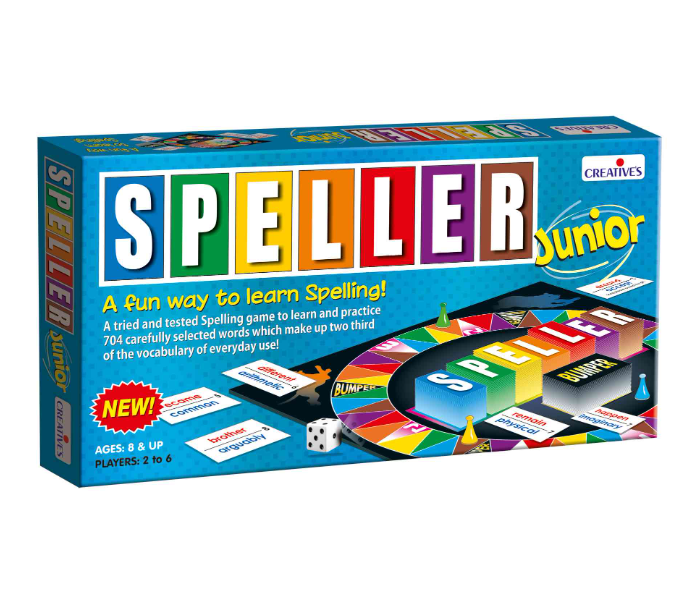 JMsouq Creative Educational CE00808 Speller Junior Board Game for kids - Zoom Image 1