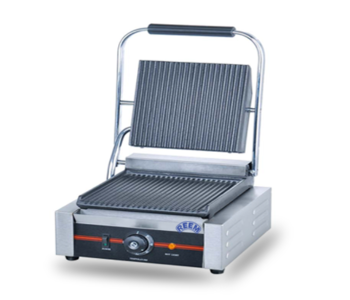 Reem TH-VE811E 1800W Twin Head Commercial Sandwich Grill - Silver - Zoom Image