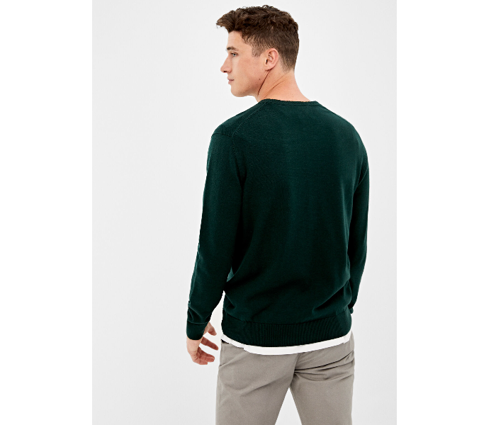 Springfield 140661220 XL Knitted Jumper for Men - Black - Zoom Image 3