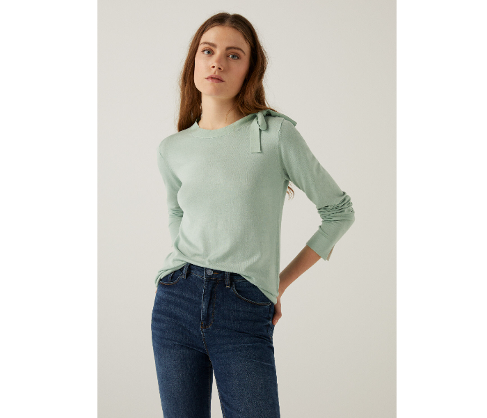 Springfield 133967223 XL Knitwear for Women - Green - Zoom Image 2