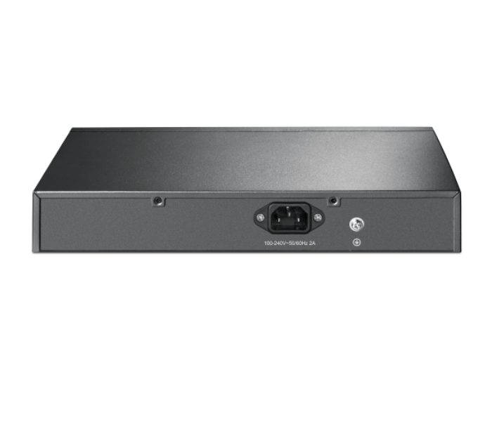 TP-Link 8-Port Gigabit Desktop Rackmount Switch with 8-Port PoE Plus TL-SG1008MP - Black - Zoom Image 3