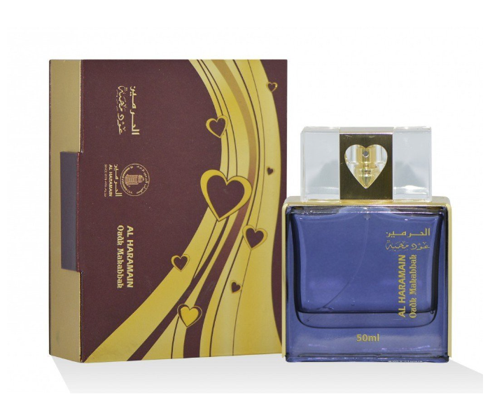 Al Haramain AHP1871 50ml Oudh Mahabbah Perfume Spray - Zoom Image