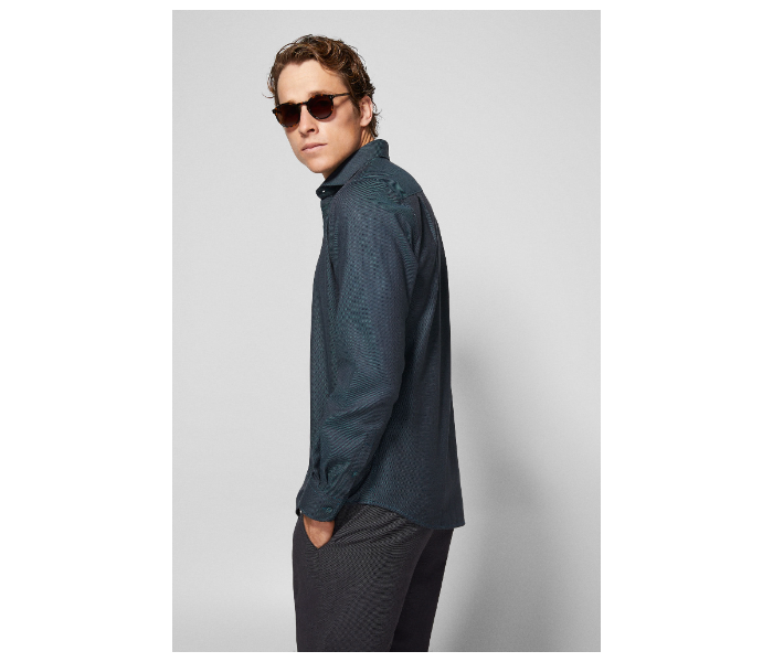 Springfield 150484301 Small Shirts for Men - Black - Zoom Image 3