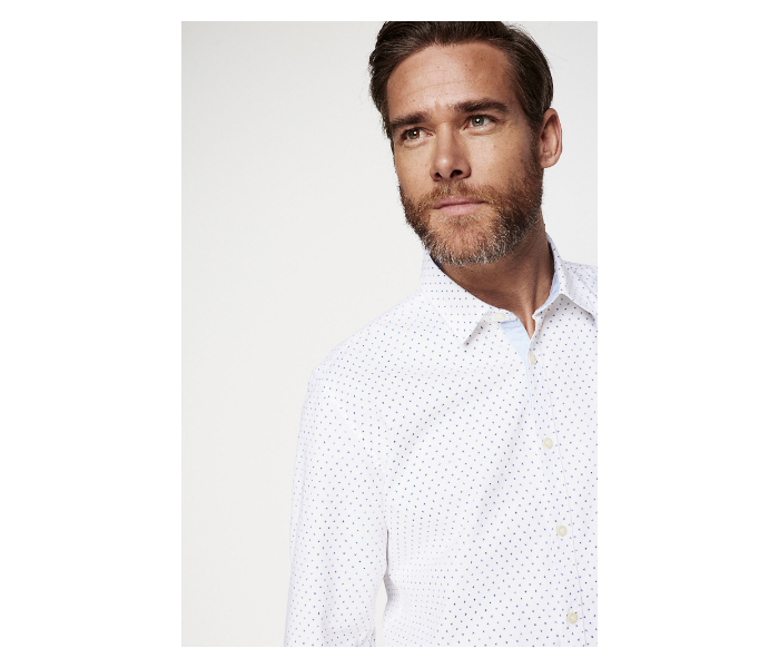 Springfield 150340599 S Shirts For Men - White - Zoom Image 2