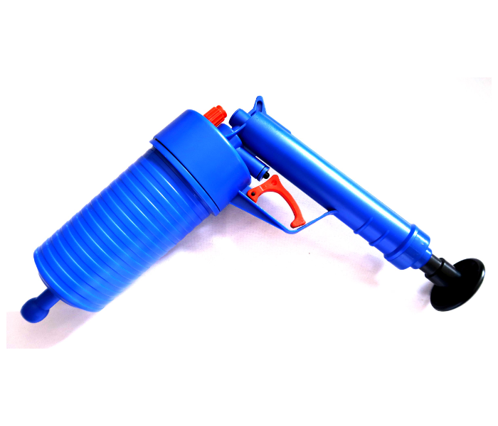 FN- Multi-Purpose Air Pressure Drain Blockage Cleaning Tool - Blue - Zoom Image 3