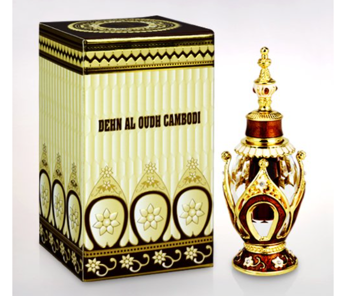 Al Haramain AHP1647 3ml Dehn Al Oudh Cambodi Perfume Oil - Zoom Image