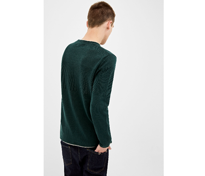 Springfield 140676021 XXL Knitted Jumper for Men - Green - Zoom Image 3