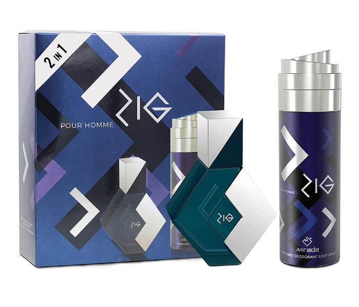 Mirada 2 in 1 Zig Pour Homme Gift Set for Men - Zoom Image