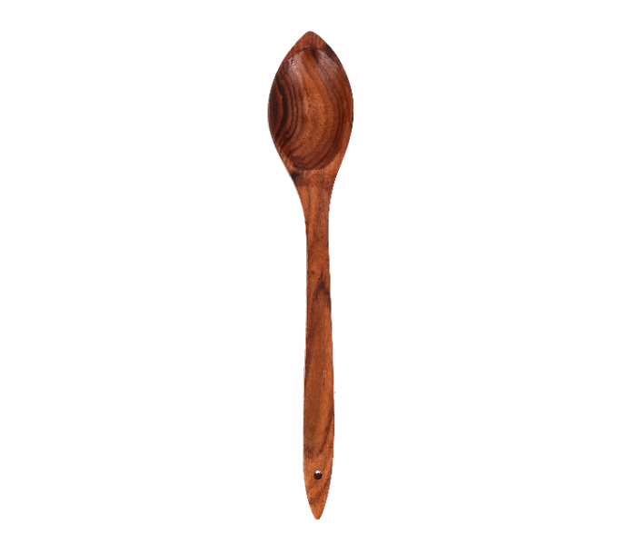 Royalford RF10030 35cm Wooden Serving Spoon - Brown - Zoom Image