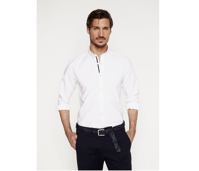 Springfield 150339199 S Shirts For Men - White - Zoom Image 1