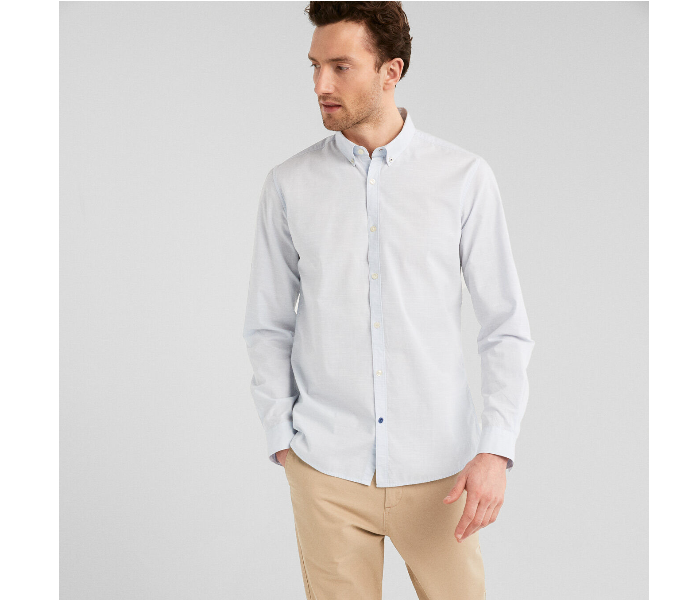 Springfield 150550514 Small Shirts for Men - White - Zoom Image 1