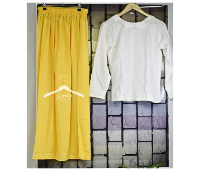 Kiwo Full Set Skirt and Top Medium - Yellow - Zoom Image