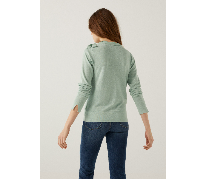 Springfield 133967223 XS Knitwear for Women - Green - Zoom Image 3