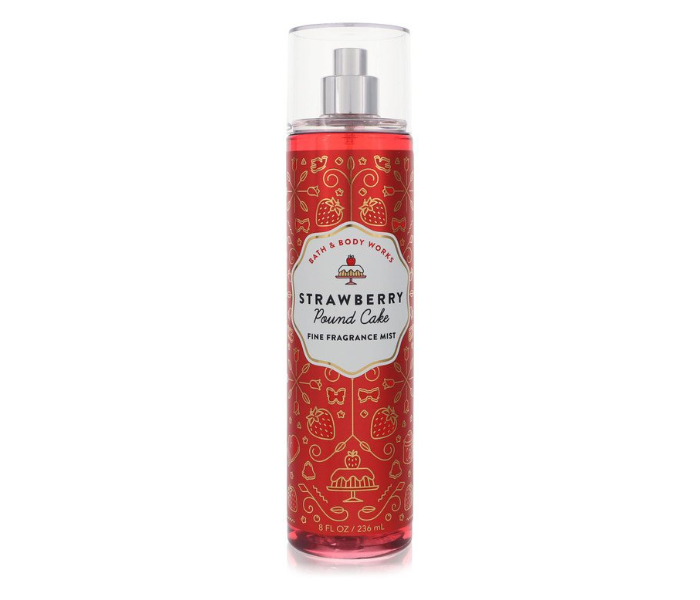 Bath and Body Works 236ml Strawberry Pound Cake Fine Fragrance Mist - Zoom Image