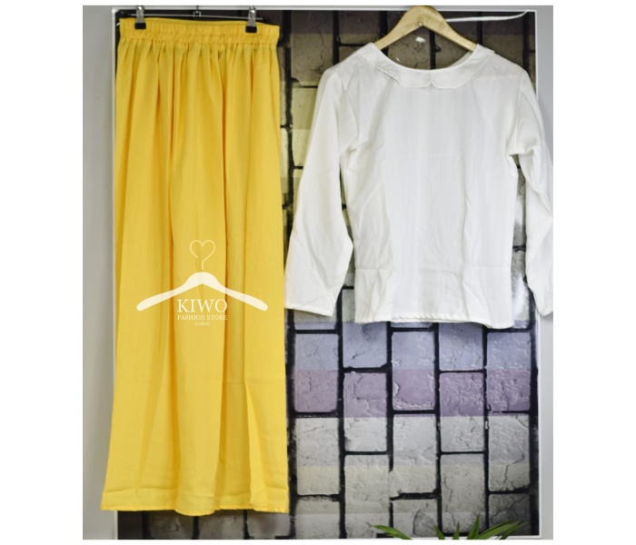 Kiwo Full Set Skirt and Top XL - Yellow - Zoom Image