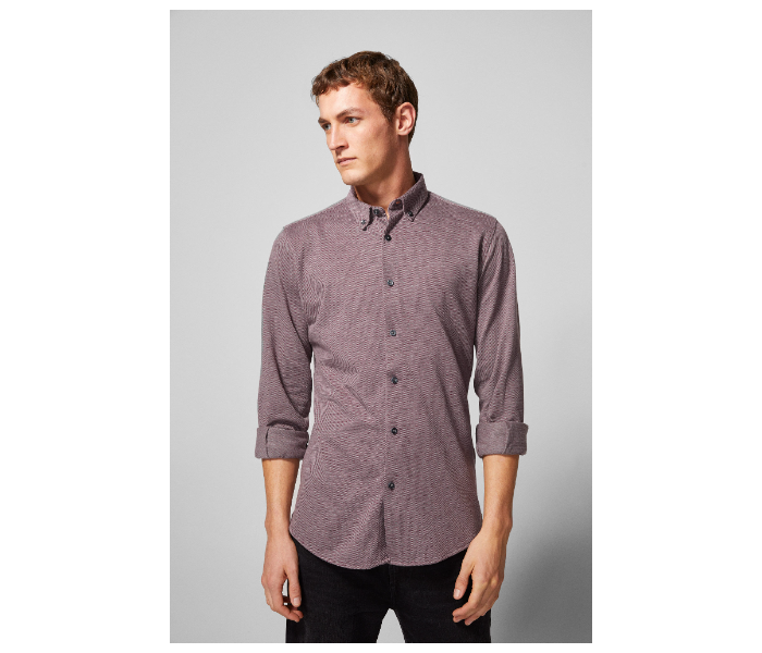 Springfield 150494068 XS Shirts for Men - Wine - Zoom Image 1