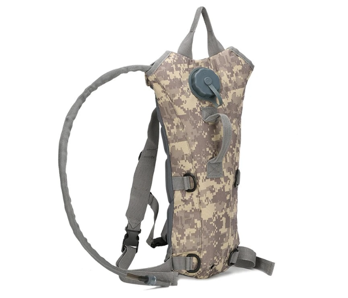 Fashionable 1 Litre Hydro Water Backpack - Grey - Zoom Image