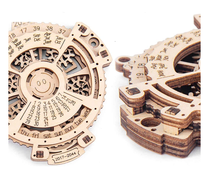 OEM 3D Wooden Puzzle Perpetual Calendar - Zoom Image 5