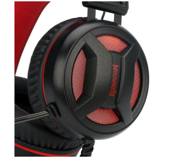 Redragon H210 MINOS Gaming Headset with Microphone - Black and Red - Zoom Image 6