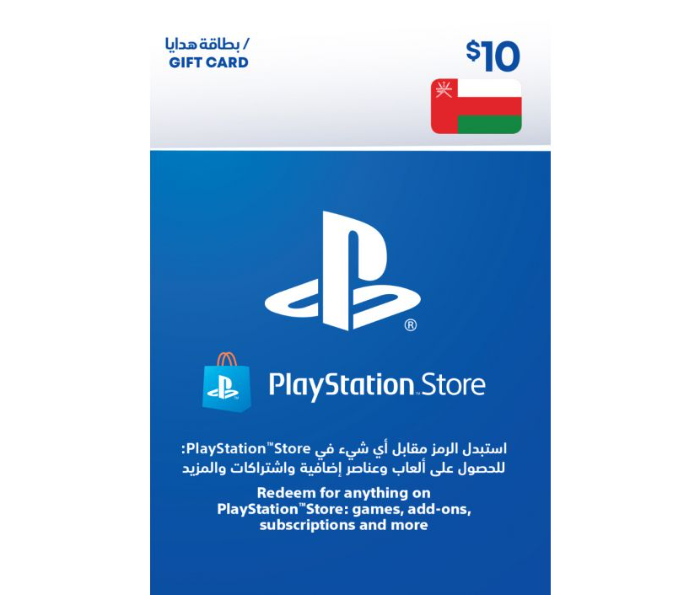 PlayStation Oman 10$ Gift Card - Zoom Image