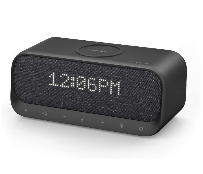 Anker Soundcore Wakey Bluetooth Speaker with Alarm Clock - Black - Zoom Image 1