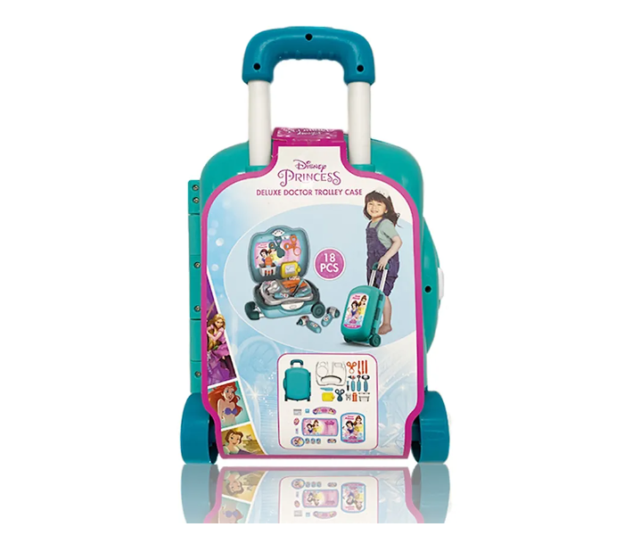 Disney ST-DIS26 Princess Deluxe Doctor Trolley Case for Kids - Zoom Image 2