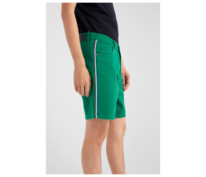 Springfield 043591022 Size 32 Bermuda for Men - Green - Zoom Image 4