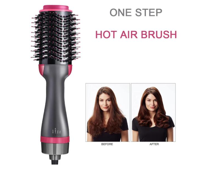 One-Step M-5250 Hair Dryer Brush 2 in 1 - Black - Zoom Image 1