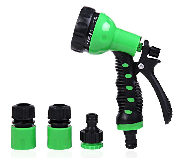 Garden Sprinkler Hose Set Of 5 Pcs Hose Nozzle Sprayer Heavy Duty High Pressure Hose Nozzle for Watering Garden Cleaning Washing Car Showering - Zoom Image 6