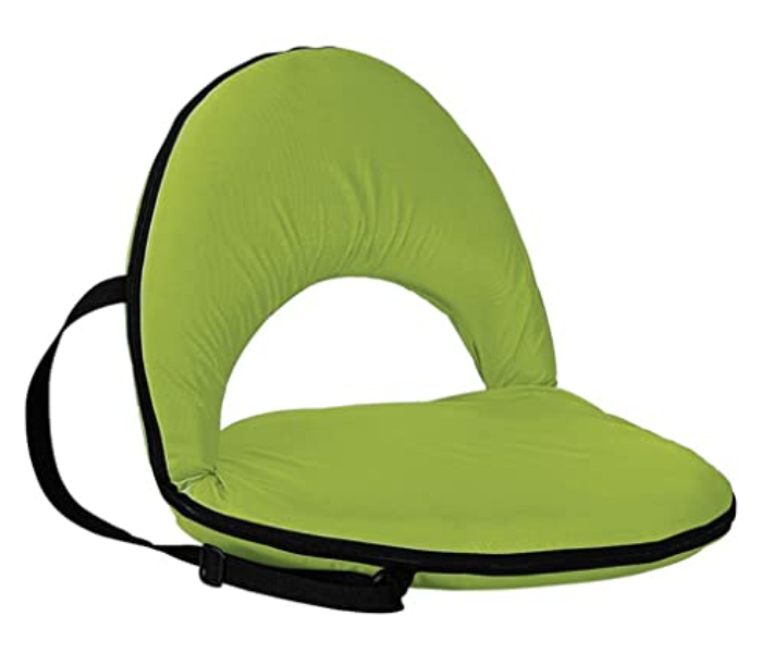 Jongo Padded Portable Park and Beach Chair - Green - Zoom Image