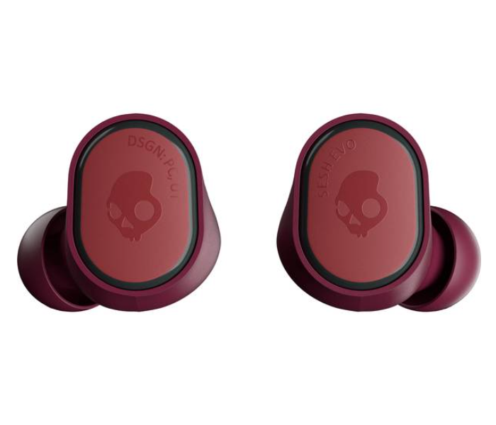 Skullcandy Sesh Evo True Wireless Earbuds - Deep Red - Zoom Image 3