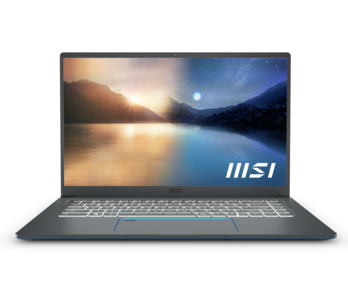 MSI Prestige 15 16S611-039 15.6 Inch Intel Core i7 1185G7 Processor 16GB RAM 1TB SSD Nvidia GeForce GTX1650Ti 4Gb Graphics Windows 10 - Carbon Grey - Zoom Image 1