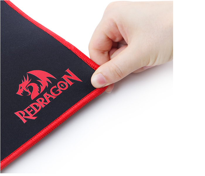 Redragon P003 Suzaku Huge Waterproof Gaming Mouse Pad Mat - Black and Red - Zoom Image 2