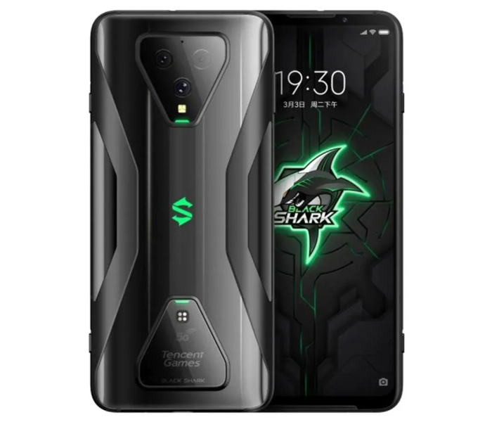 Black Shark 3 Dual SIM Black 8GB RAM 128GB 5G LTE - Lightning Black - Zoom Image 1