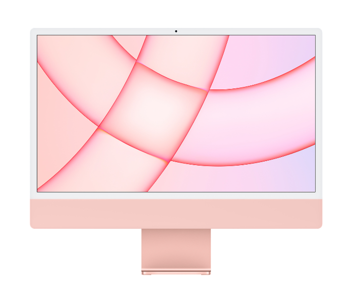 Apple iMac 24 Inch 2021 MGPM3 M1 Chip 8GB RAM 256 SSD - Pink - Zoom Image 2