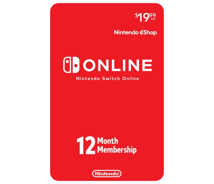 Nintendo 12 Months Membership  - Zoom Image 1