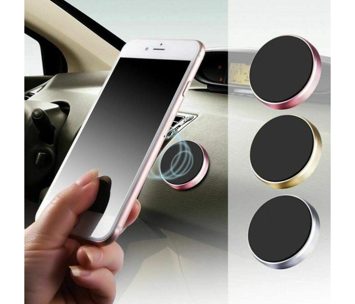 Earldom EH18 Magnetic Sticky Phone Holder Mount Stand - Gold - Zoom Image 1