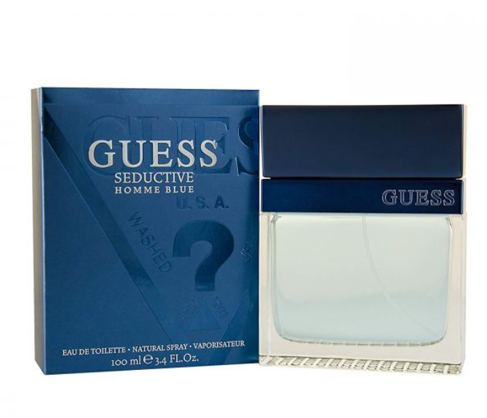 Guess Seductive Blue Eau de Toilette 100ml for Men - Zoom Image