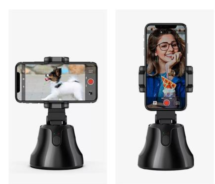 Apai Genie APG-1 Vloggers 360 Degree Auto Face and Object Tracking Smartphone Mount Holder - Black - Zoom Image 6