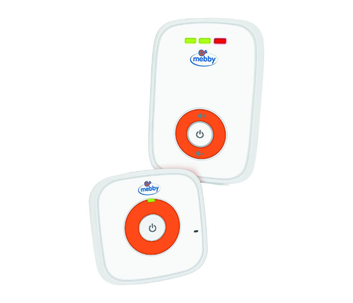 Mebby Baby Voice Monitor 95137 - White - Zoom Image