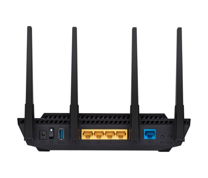 ASUS RT-AX58U AX3000 Dual Band WiFi 6 Router - Black - Zoom Image 2