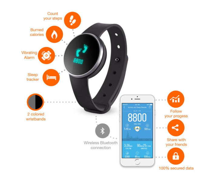 iHealth 2322000800 AM3S Activity and Sleep Tracker for iPhone and Android - Black - Zoom Image 4