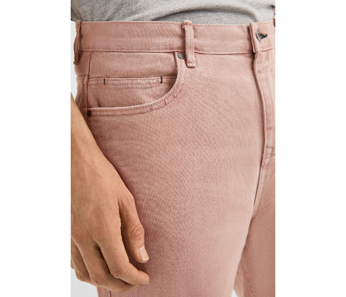 Springfield 039578170 Size 28 5 Pocket Cotton Trouser for Men - Pink - Zoom Image 3