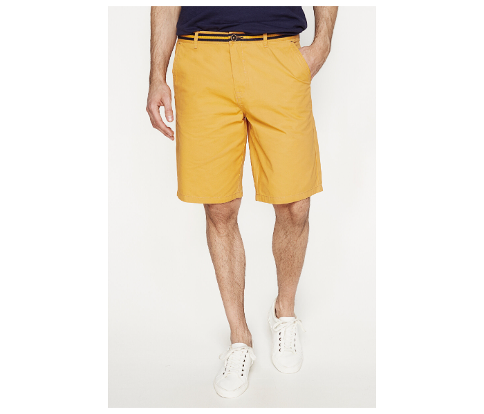 Springfield 043343809 Size 38 Bermuda for Men - Yellow - Zoom Image 2