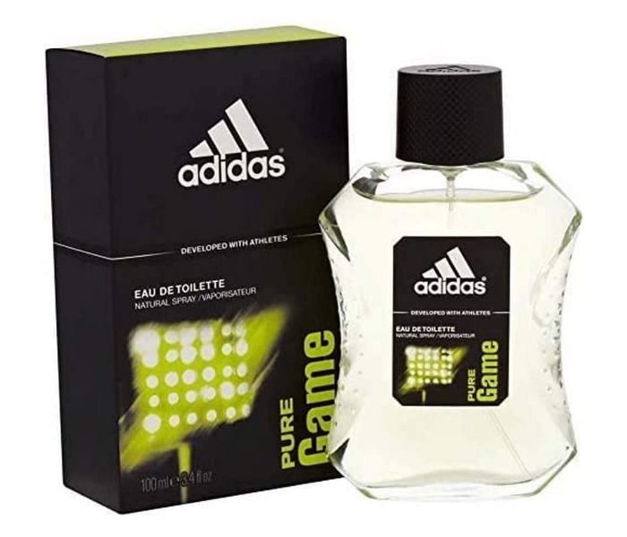 Adidas 100ml Pure Game Eau De Toilette Natural Spray Vaporisateur - Zoom Image 1