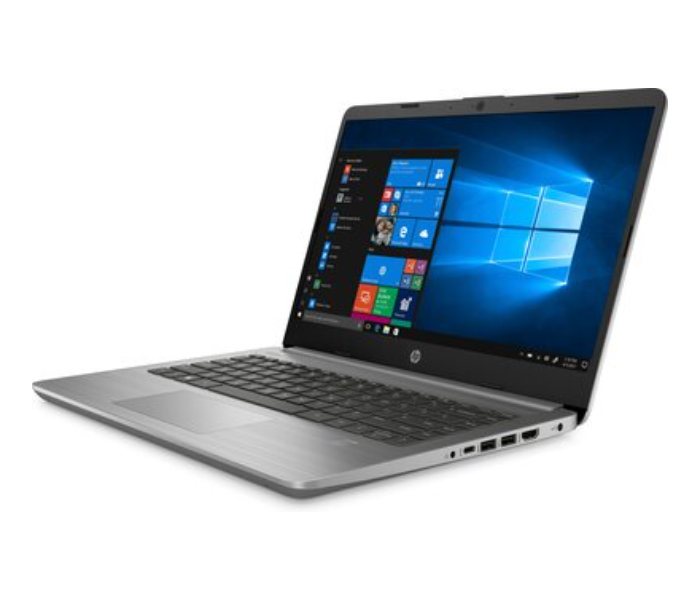 HP 340S G7 Notebook 9HQ30EA 14 Inch HD Intel Core i5 1035G1 Processor 8GB RAM 256GB SSD Intel UHD Graphics DOS - Silver - Zoom Image 2