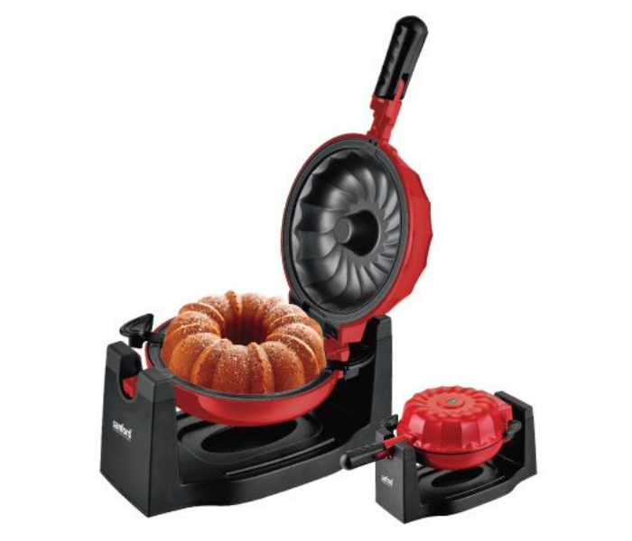 Sanford SF5789BCM BS 1600W Non-Stick Bundt Cake Maker - Red - Zoom Image 2