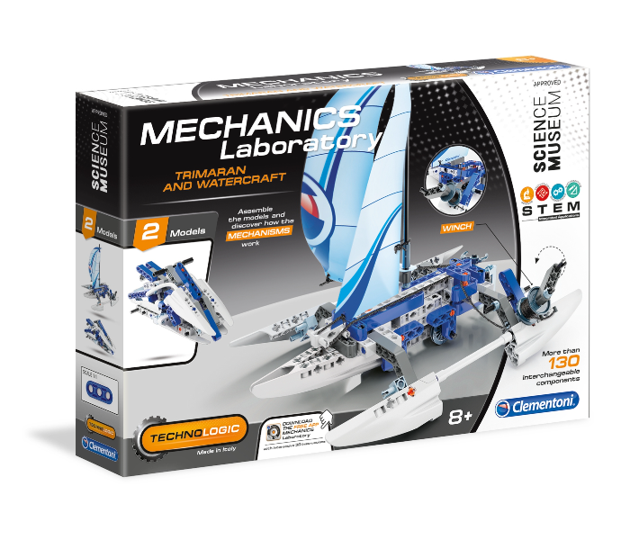 Clementoni 75041 Mech Lab Trimaran and Watercraft for Kids - Zoom Image 2